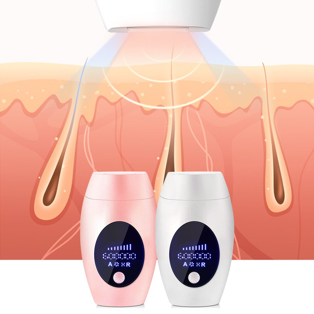 Épilateur permanent à lumière pulsée, 600 000 flashs, indolore, pour femme,système d'épilation laser IPL électrique pour le corps, Épilateur permanent à lumière pulsée, 600 000 flashs, indolore, pour femme,système d'épilation laser IPL électrique pour le corps,