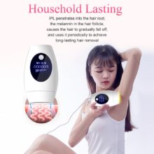 Épilateur permanent à lumière pulsée, 600 000 flashs, indolore, pour femme,système d’épilation laser IPL électrique pour le corps,