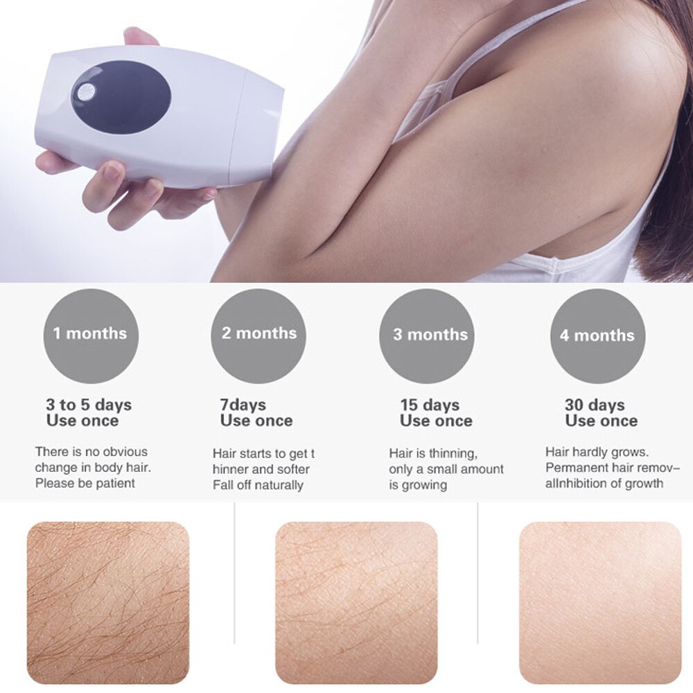 Épilateur permanent à lumière pulsée, 600 000 flashs, indolore, pour femme,système d'épilation laser IPL électrique pour le corps, Épilateur permanent à lumière pulsée, 600 000 flashs, indolore, pour femme,système d'épilation laser IPL électrique pour le corps,