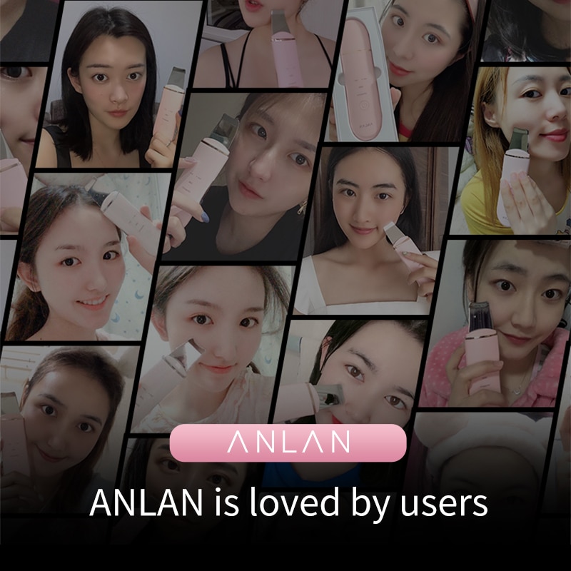ANLAN Épurateur de peau faciale ultrasonique Profonde Visage Nettoyage Machine détacher Pelle Facial Pores Nettoyeur Soulever ANLAN Épurateur de peau faciale ultrasonique Profonde Visage Nettoyage Machine détacher Pelle Facial Pores Nettoyeur Soulever