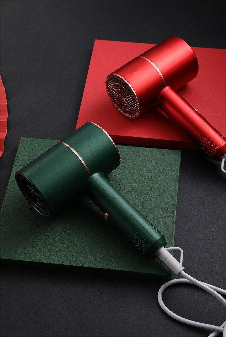 Sèche-cheveux ménage sèche-cheveux chauffage et refroidissement Air sèche-cheveux appareils ménagers haute puissance bleu lumière Anion européen Sta