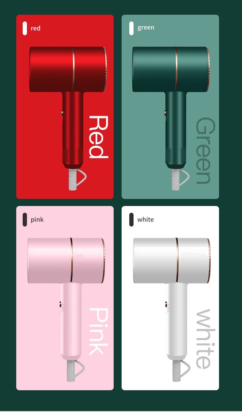 Sèche-cheveux ménage sèche-cheveux chauffage et refroidissement Air sèche-cheveux appareils ménagers haute puissance bleu lumière Anion européen Sta