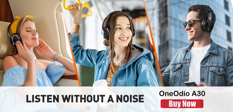 Oneodio – écouteurs filaires A71, pour téléphone d'ordinateur, avec micro, pliable sur l'oreille, stéréo, casque de Studio, pour moniteur d'enregistrement