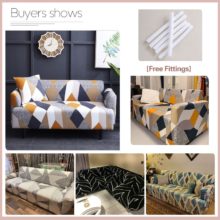 Coolazy – housse extensible pour canapé et fauteuil, Plaid, pour 1/2/3/4 places, décoration d’intérieur, pour salon