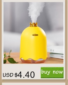 280ML Air Humidifier LED Candle Ultrasonic Cool Mist Essential Oil Diffuser USB Aroma Lamp Car Purifier Fogger Mist Maker