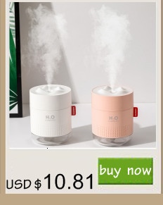 280ML Air Humidifier LED Candle Ultrasonic Cool Mist Essential Oil Diffuser USB Aroma Lamp Car Purifier Fogger Mist Maker