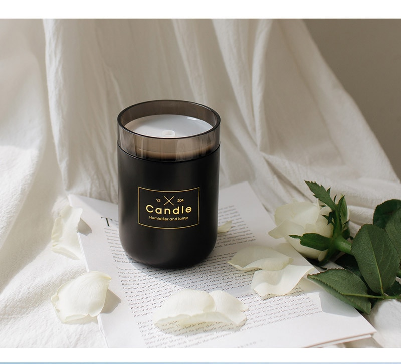 280ML Air Humidifier LED Candle Ultrasonic Cool Mist Essential Oil Diffuser USB Aroma Lamp Car Purifier Fogger Mist Maker 280ML Air Humidifier LED Candle Ultrasonic Cool Mist Essential Oil Diffuser USB Aroma Lamp Car Purifier Fogger Mist Maker