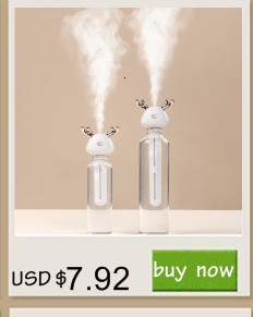 280ML Air Humidifier LED Candle Ultrasonic Cool Mist Essential Oil Diffuser USB Aroma Lamp Car Purifier Fogger Mist Maker