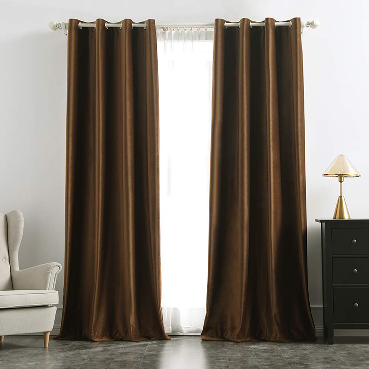 Rideaux occultants en velours solide, taille personnalisée, stores doux et confortables, pour fenêtre, salon, chambre à coucher, salle à manger Rideaux occultants en velours solide, taille personnalisée, stores doux et confortables, pour fenêtre, salon, chambre à coucher, salle à manger