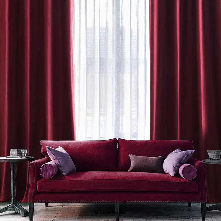 Rideaux occultants en velours solide, taille personnalisée, stores doux et confortables, pour fenêtre, salon, chambre à coucher, salle à manger Rideaux occultants en velours solide, taille personnalisée, stores doux et confortables, pour fenêtre, salon, chambre à coucher, salle à manger