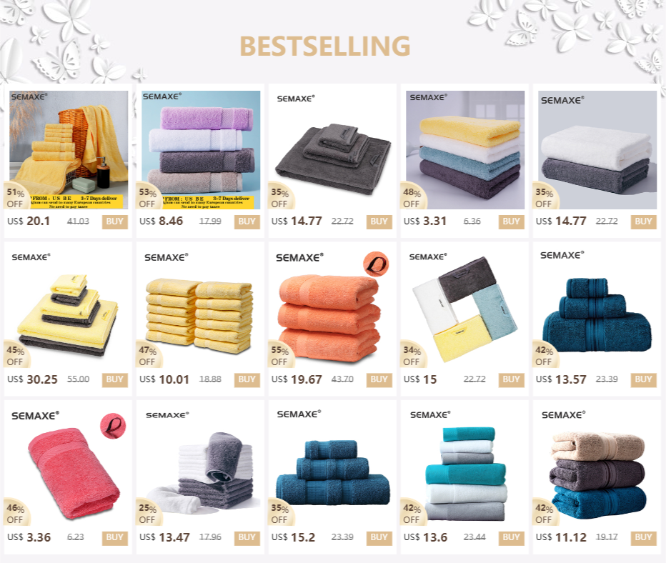 Petite Serviette SEMAXE Premium Ensemble Pour salle de bain, coton Haute Absorption D'eau Douce Et Résistante à la décoloration (4 petite serviette Ensemble) La nouvelle Liste Petite Serviette SEMAXE Premium Ensemble Pour salle de bain, coton Haute Absorption D'eau Douce Et Résistante à la décoloration (4 petite serviette Ensemble) La nouvelle Liste