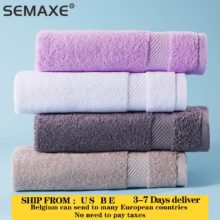Petite Serviette SEMAXE Premium Ensemble Pour salle de bain, coton Haute Absorption D’eau Douce Et Résistante à la décoloration (4 petite serviette Ensemble) La nouvelle Liste