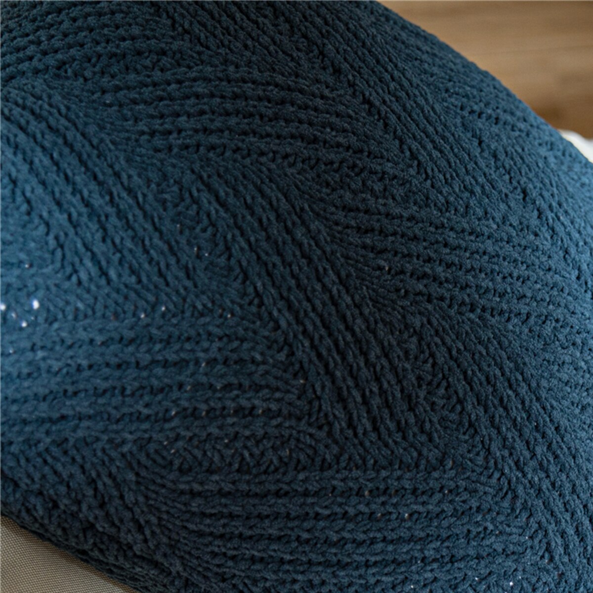 REGINA – housse de coussin en Chenille tricotée à glands, Style nordique, pour canapé, automne