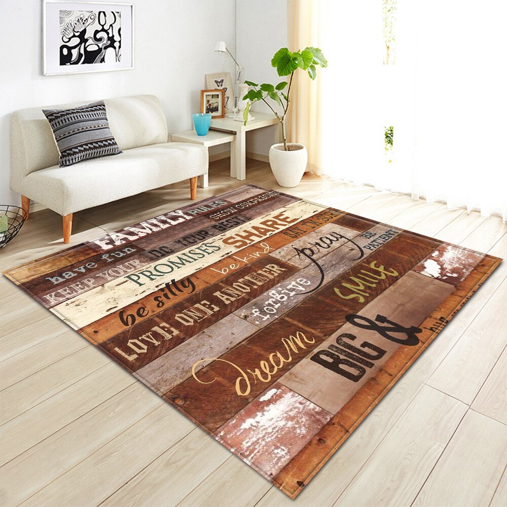 Tapis de salon à motif 3D Tapis de salon à motif 3D