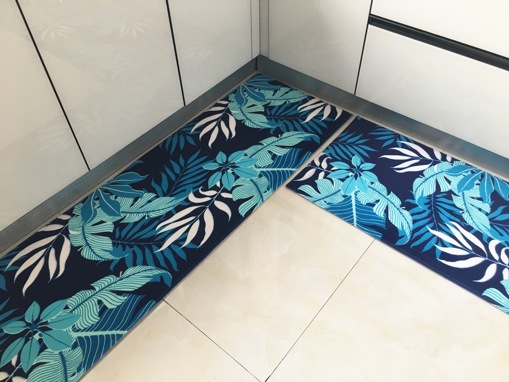 Tapis de cuisine moderne à longue bande