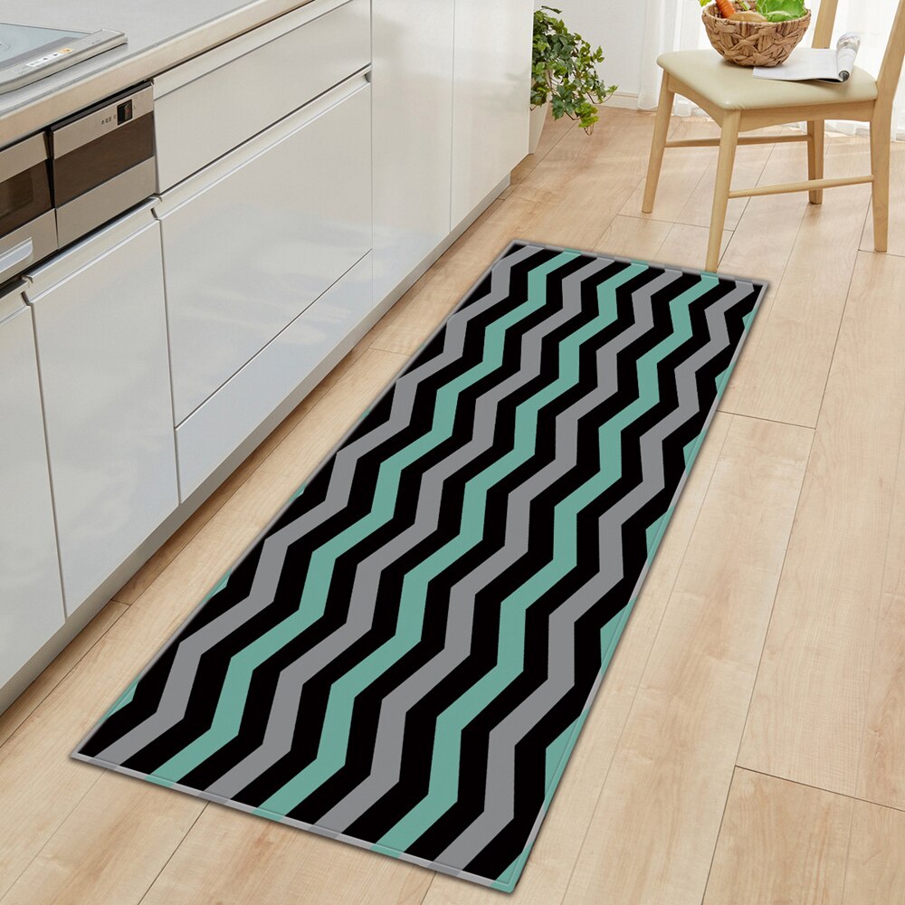 Tapis de cuisine moderne à longue bande Tapis de cuisine moderne à longue bande