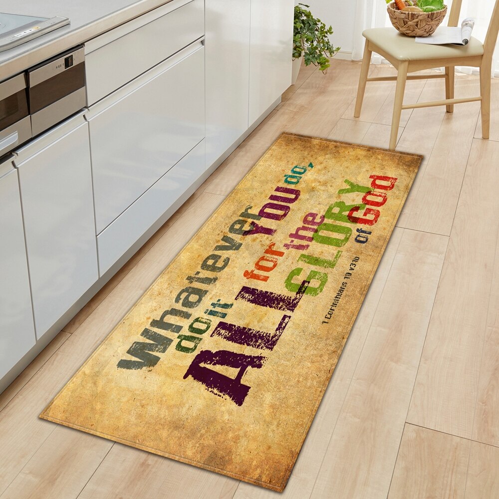 Tapis de cuisine moderne à longue bande Tapis de cuisine moderne à longue bande