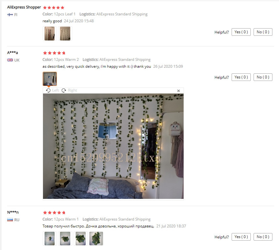 Guirlande de plantes artificielles en rotin et soie Guirlande de plantes artificielles en rotin et soie