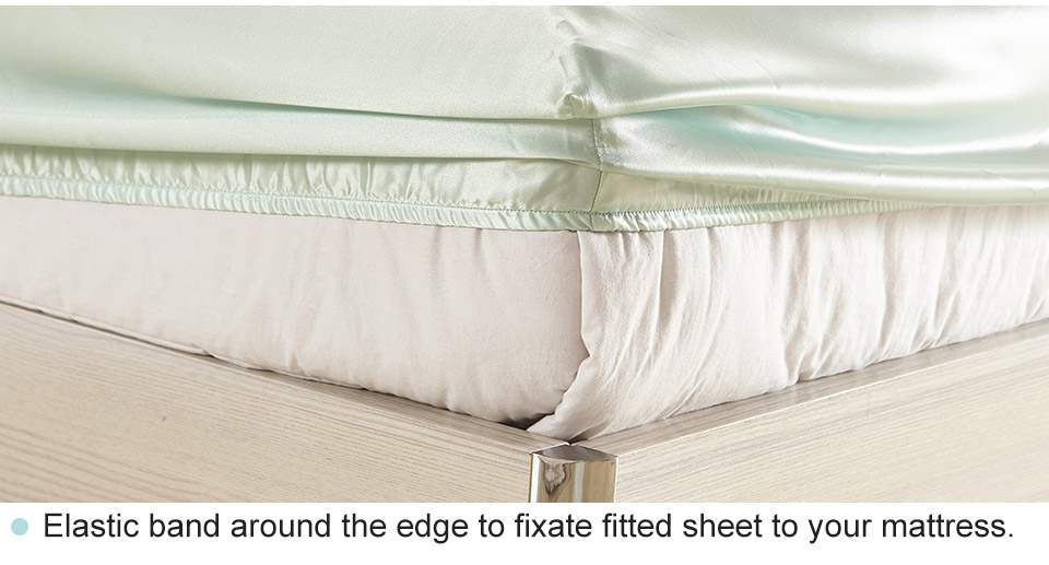 Lilysilk– drap-housse en soie pour femmes, 25cm de profondeur, Pure 100, soie mûre, luxe, sans couture, queen size, king size, Textile pour la maison, livraison gratuite