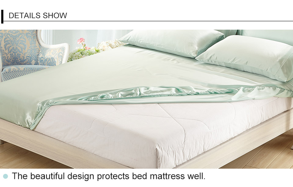 Lilysilk– drap-housse en soie pour femmes, 25cm de profondeur, Pure 100, soie mûre, luxe, sans couture, queen size, king size, Textile pour la maison, livraison gratuite