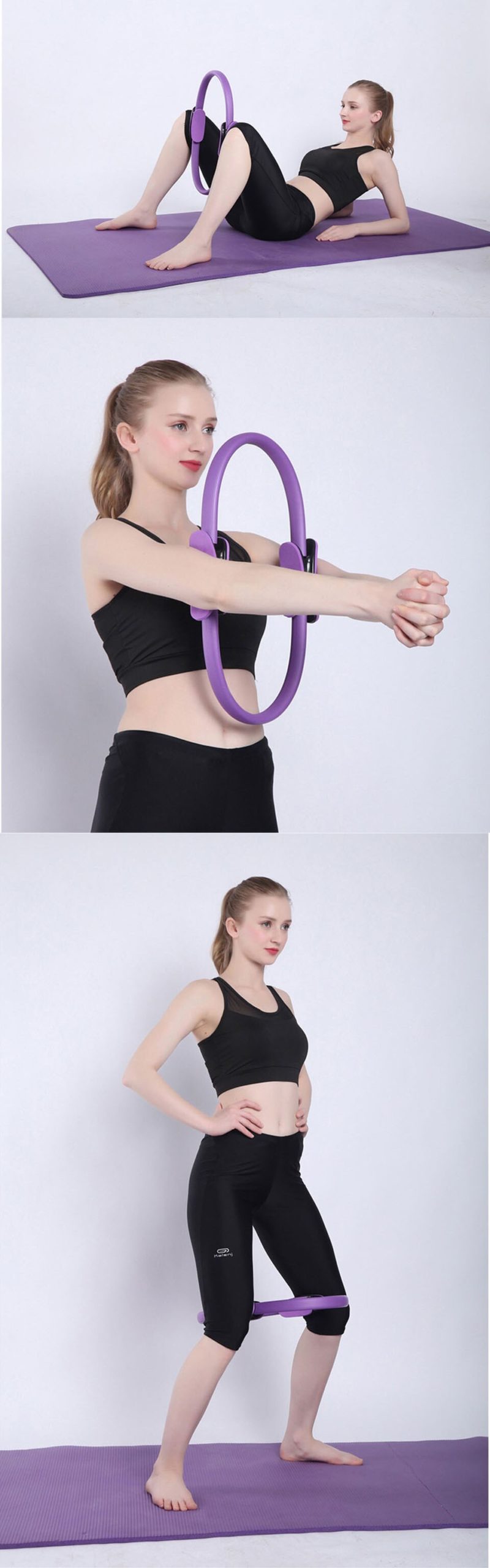 Anneau de résistance pour entraînement professionnel à domicile, pour femmes, accessoires de Sport, Yoga, exercices magiques