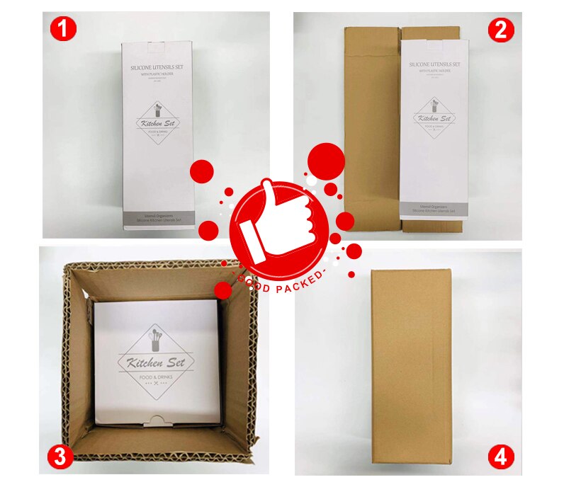 Ensemble d'ustensiles de cuisine en silicone avec poignée en bois, éléments avec boîte de rangement, spatule antiadhésive, accessoires de cuisine Ensemble d'ustensiles de cuisine en silicone avec poignée en bois, éléments avec boîte de rangement, spatule antiadhésive, accessoires de cuisine