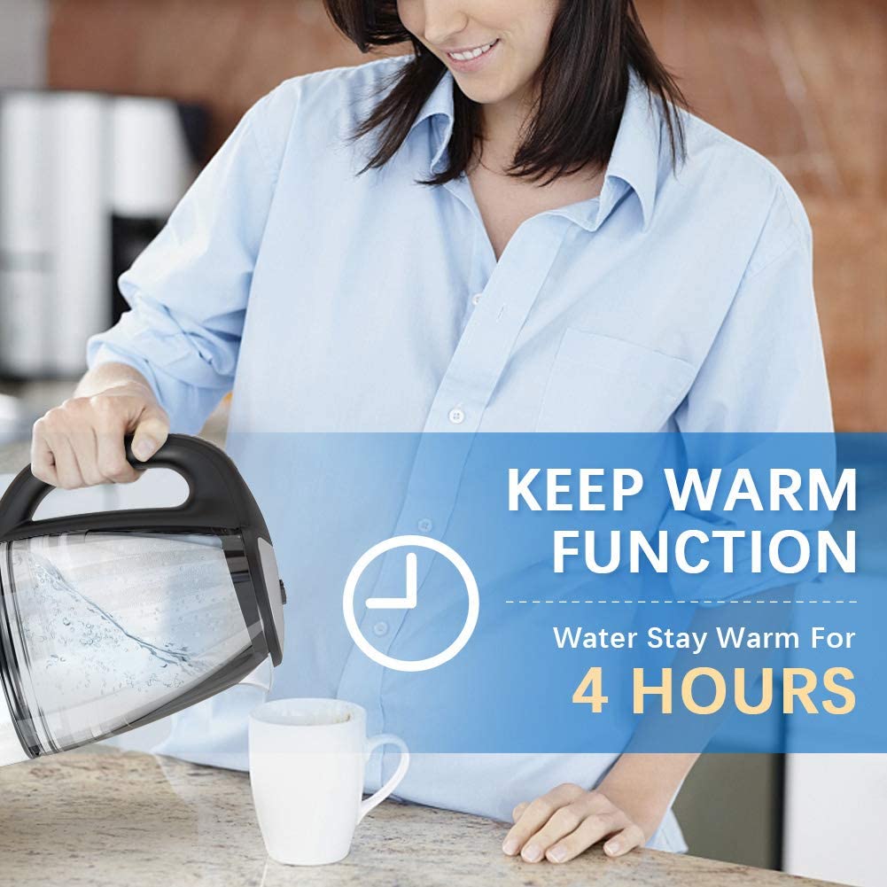 DEVISIB – bouilloire électrique à température Variable, 2,0 l, verre pour le thé et le café, fonction de maintien au chaud, Protection contre l'ébouillonnement, appareils de cuisine DEVISIB – bouilloire électrique à température Variable, 2,0 l, verre pour le thé et le café, fonction de maintien au chaud, Protection contre l'ébouillonnement, appareils de cuisine