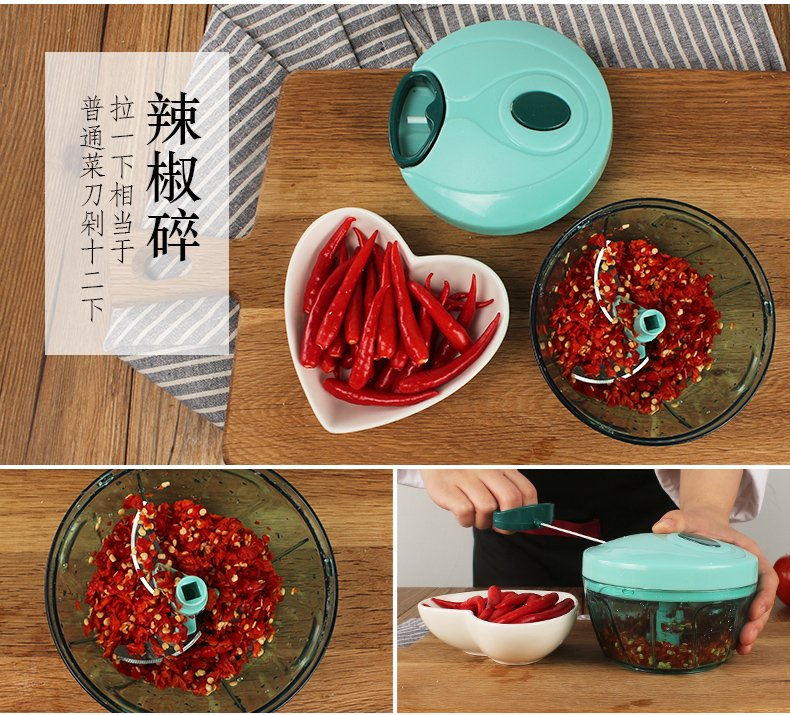 Broyeur manuel de viande et de légumes, appareil ménager de cuisine, remueur et ail