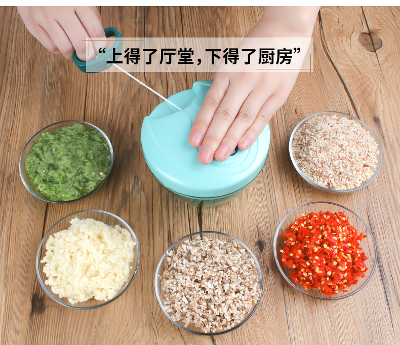 Broyeur manuel de viande et de légumes, appareil ménager de cuisine, remueur et ail