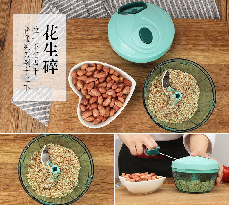 Broyeur manuel de viande et de légumes, appareil ménager de cuisine, remueur et ail