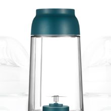 Mélangeur personnel sans fil, Mini mélangeur rapide de voyage en plein air, appareils de cuisine, tasse de voyage 10 Oz couvercle Machine à jus