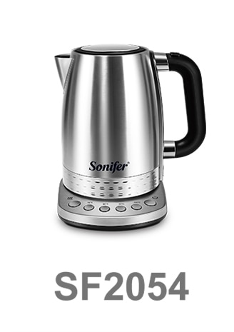 Sonifer – bouilloire électrique pour thé et café, appareil de cuisine intelligent, avec contrôle de la température, fonction de maintien au chaud, 1,7 l