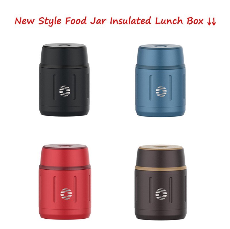 FEIJIAN – Thermos alimentaire 500ML, bocal alimentaire, boîtes Thermos portables, boîte à déjeuner isolée, récipient en acier inoxydable, gobelet sans BPA