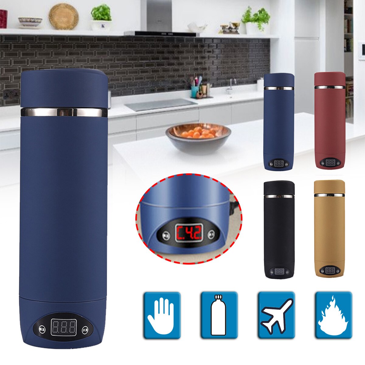 Bouilloire électrique Portable de 420ML Bouilloire électrique Portable de 420ML