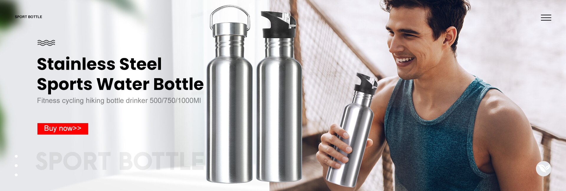 Bouteille d'eau de sport en acier inoxydable 500/750/1000ml, bouteille d'eau froide avec paille à boire, pour la gymnastique, le cyclisme et la randonnée Bouteille d'eau de sport en acier inoxydable 500/750/1000ml, bouteille d'eau froide avec paille à boire, pour la gymnastique, le cyclisme et la randonnée