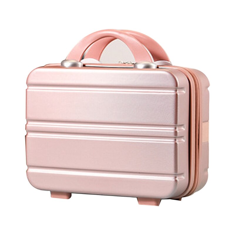 Mini valise de voyage pour cosmétiques, petite pochette de transport Portable, jolie valise pour maquillage, organisateur de rangement multifonctionnel