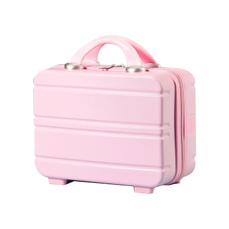 Mini valise de voyage pour cosmétiques, petite pochette de transport Portable, jolie valise pour maquillage, organisateur de rangement multifonctionnel