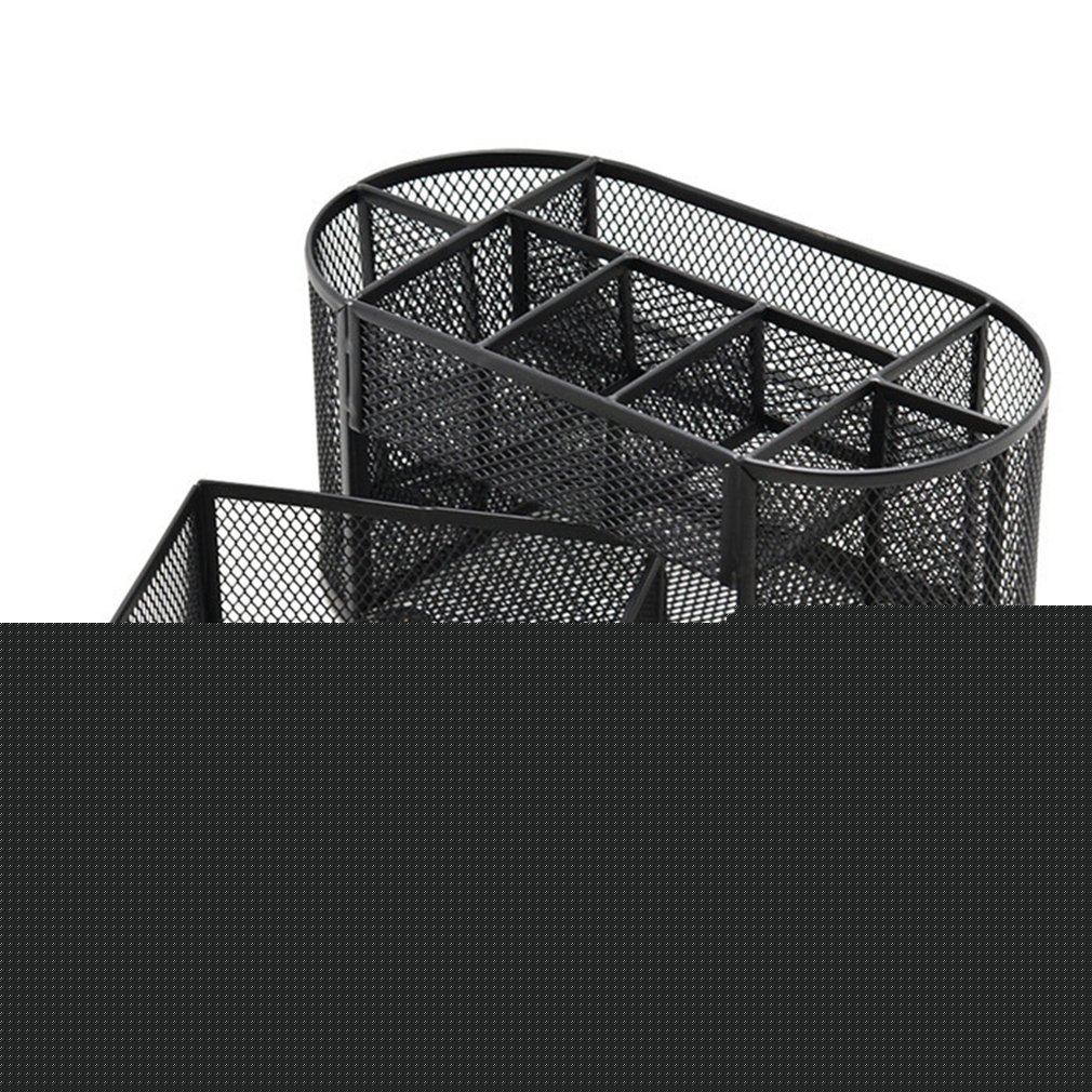 Organiseur de bureau multifonctionnel en maille métallique