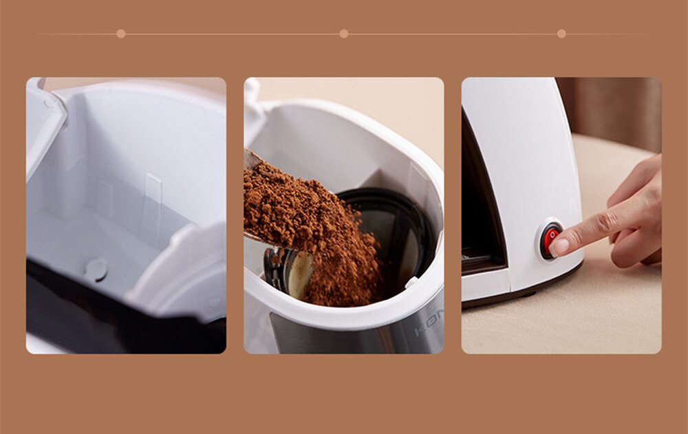 KONKA – Mini Machine à café automatique, 220v, pour la maison, style américain, pour préparer du café en poudre, du thé, facile à utiliser, tasse gratuite KONKA – Mini Machine à café automatique, 220v, pour la maison, style américain, pour préparer du café en poudre, du thé, facile à utiliser, tasse gratuite
