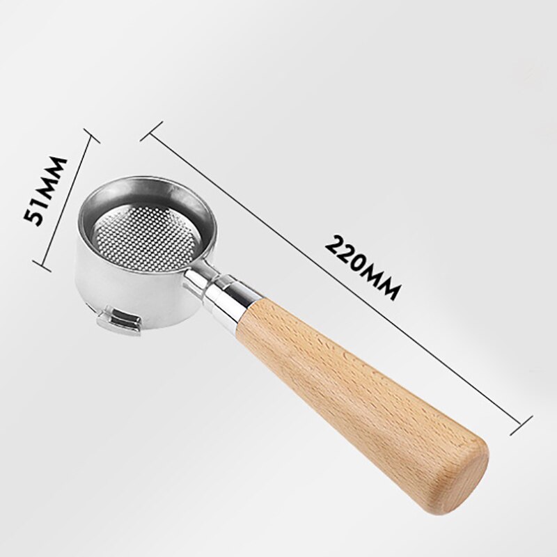 Portafilter à café sans fond, pour Delonghi EC680/EC685, filtre de remplacement 51MM, panier à café, accessoires