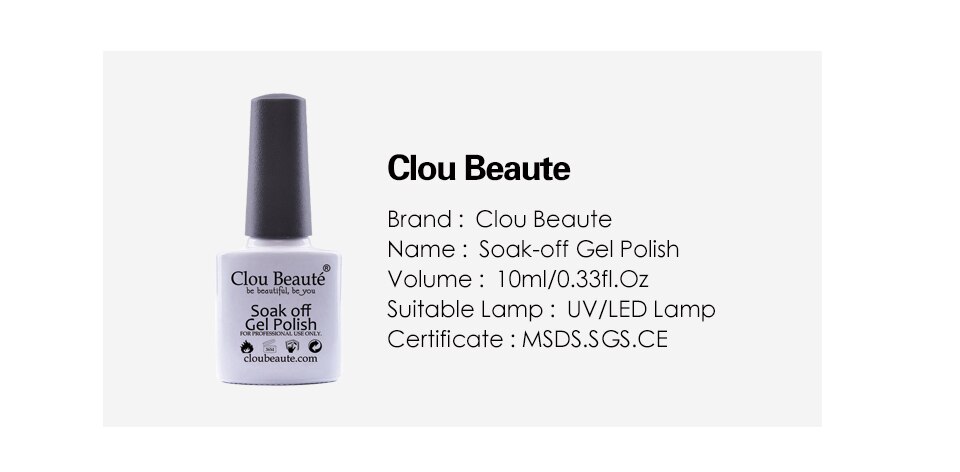 Clou Beaute couleurs nues