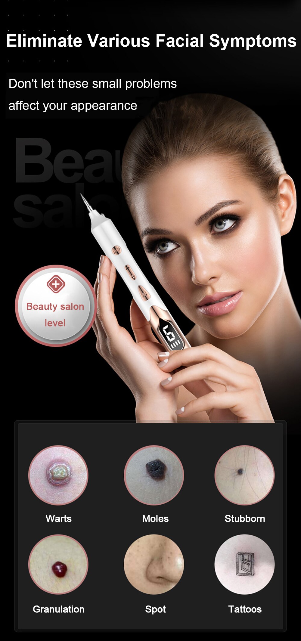 Stylo Laser Plasma pour enlever les étiquettes de peau Stylo Laser Plasma pour enlever les étiquettes de peau