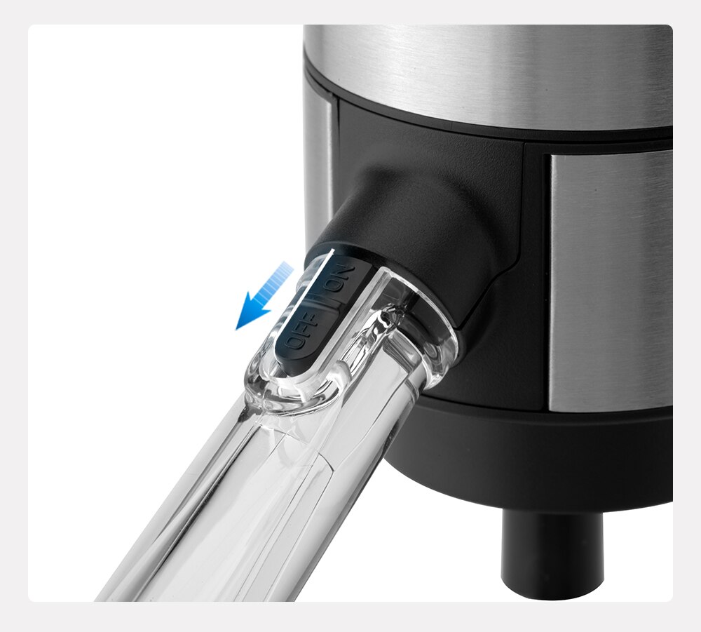 Décanteur à vin électrique à piles en acier inoxydable, aérateur et distributeur de vin, nouveauté 2021