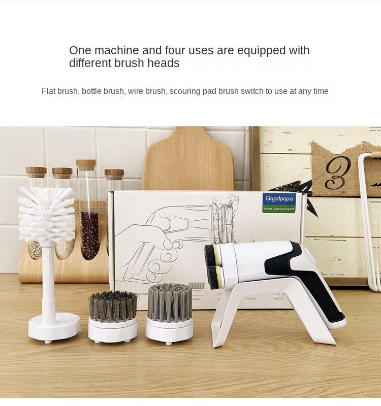 XiaoMi – brosse de nettoyage électrique 3 en 1