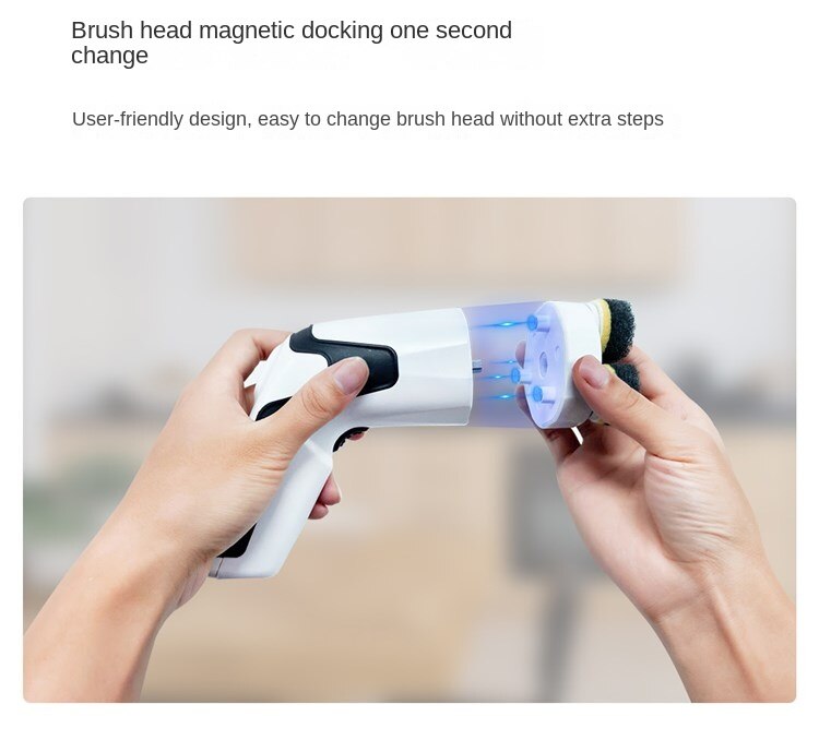 XiaoMi – brosse de nettoyage électrique 3 en 1