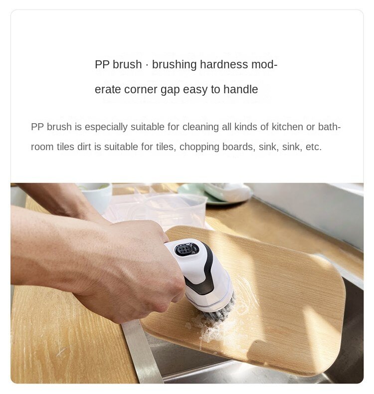 XiaoMi – brosse de nettoyage électrique 3 en 1