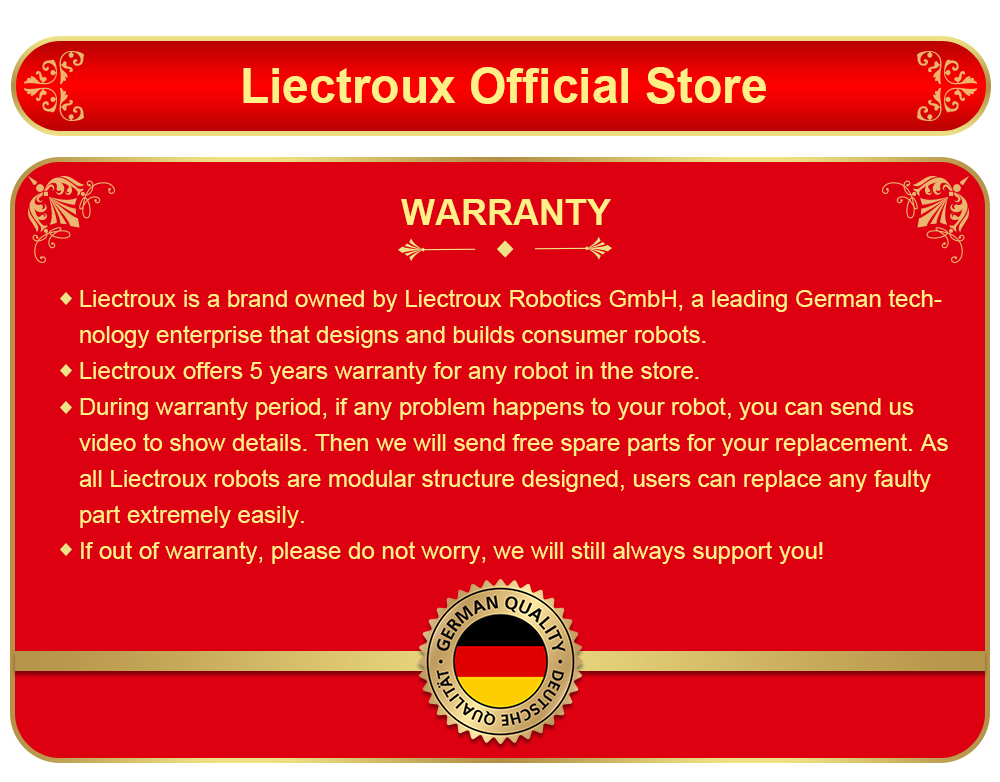 (Code Promo: AEHH15) Aspirateur robot LIECTROUX C30B,Navigation sur carte IA,partition intelligente,avec mémoire,appWiFi,aspiration 6KPa,nettoyage humide intelligent,désinfection,fonctionne avec Alexa (Code Promo: AEHH15) Aspirateur robot LIECTROUX C30B,Navigation sur carte IA,partition intelligente,avec mémoire,appWiFi,aspiration 6KPa,nettoyage humide intelligent,désinfection,fonctionne avec Alexa