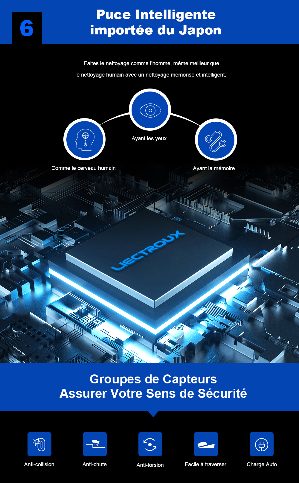 (Code Promo: AEHH15) Aspirateur robot LIECTROUX C30B,Navigation sur carte IA,partition intelligente,avec mémoire,appWiFi,aspiration 6KPa,nettoyage humide intelligent,désinfection,fonctionne avec Alexa (Code Promo: AEHH15) Aspirateur robot LIECTROUX C30B,Navigation sur carte IA,partition intelligente,avec mémoire,appWiFi,aspiration 6KPa,nettoyage humide intelligent,désinfection,fonctionne avec Alexa