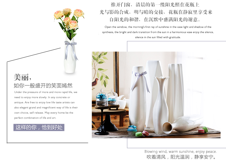 Grand Vase minimaliste en céramique, Design d'intérieur décoratif, Pots de fleurs pour plantes, ornements pour la maison