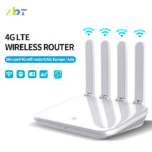 Wiflyer – routeur WiFi 4G WE2805 CAT4 300Mbps, pour la maison, carte SIM, antenne 4x5dbi, WAN LAN 300M Ethernet EC200TEUHA Modem 32 utilisateurs
